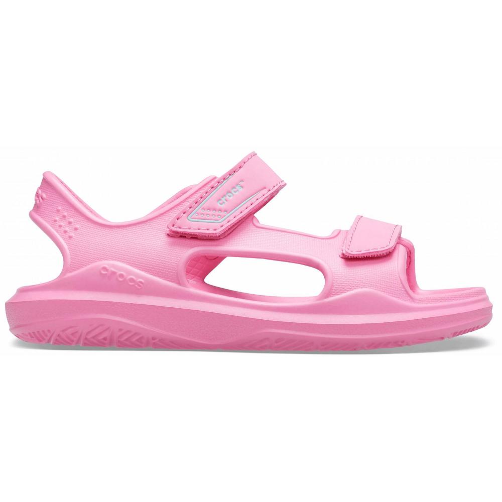 Pink Boys' Crocs Swiftwater™ Expedition Sandals | NZ 1447JPQJ